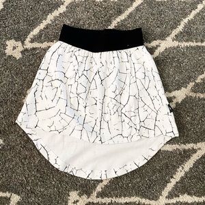 NWT huxbaby high-low skirt sz 2